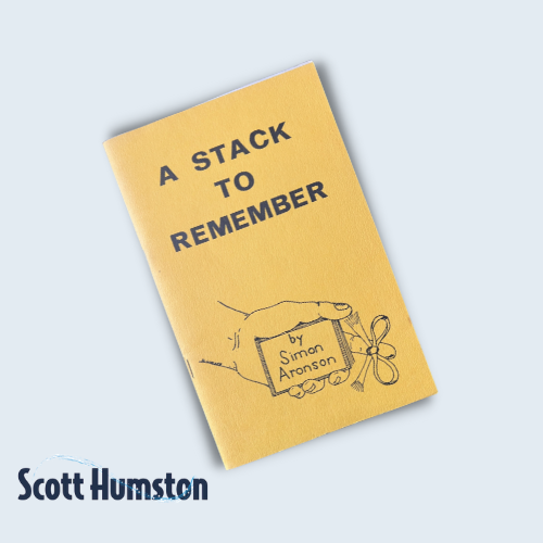 A Stack to Remember by  Simon Aronson