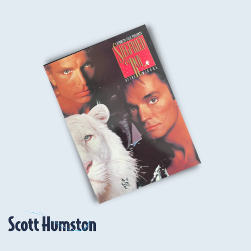 Siegfried & Roy at the Mirage Souvenir Program