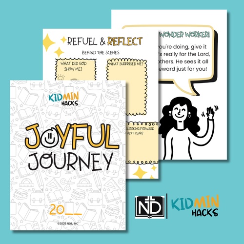 FREE Joyful Journey — VBS Volunteer Journal & Reflection Guide