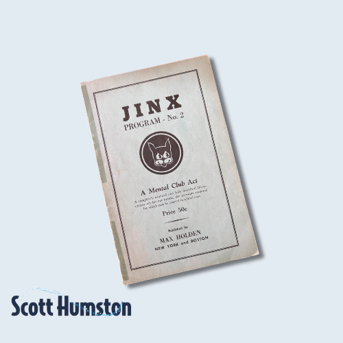 Jinx Program No. 2 by Ted and others Holden, Max, ed.? re: Annemann