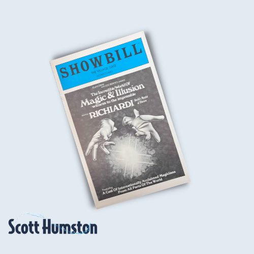 Showbill Program of Richardi's Magic & Illusion Show