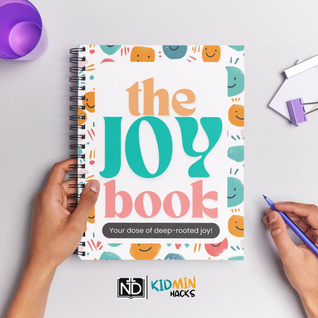 The Joy Book for Kids | Faith-Building Resource for KidMin Leaders and Christian Families