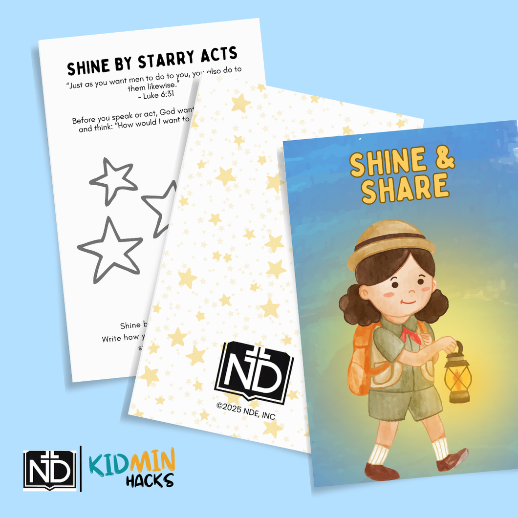 FREE Shine & Share – Kids Kindness Journal Resource Booklet (5.5 x 8.5)