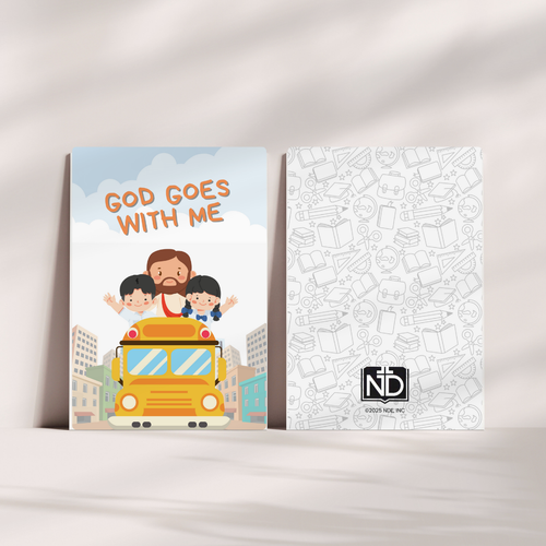 FREE God Goes with Me – Back-to-School Kids Devotional Booklet (5.5 x 8.5)