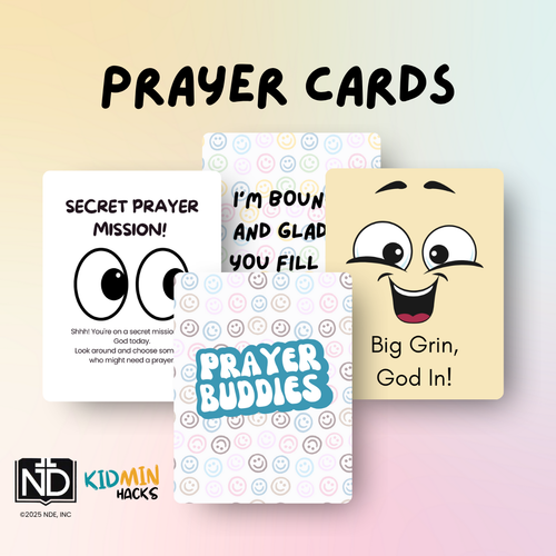 FREE Faces (Kids Emotion & Prayer Flash Cards)