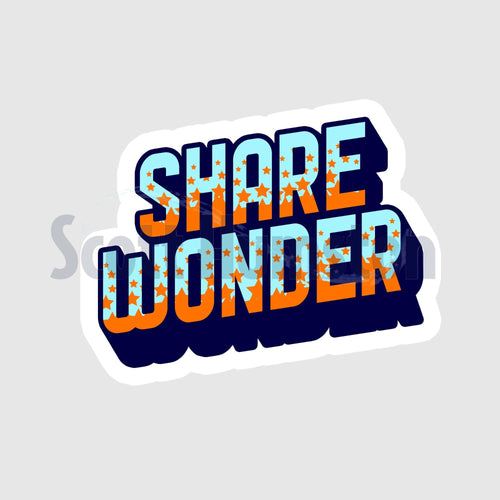 Magic & Wonder Stickers!:Share Wonder