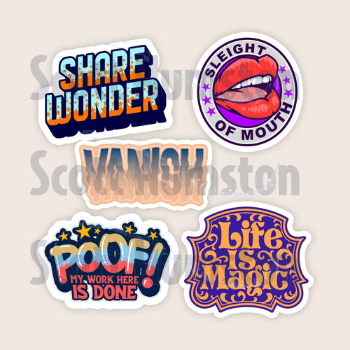 Magic & Wonder Stickers!