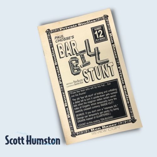 Bar Bill Stunt (Review Copy) by Ron Bauer Illustrated by Sandra Kort