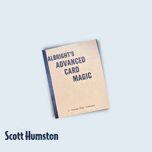Albright's Advance Card Magic by Howard P. Albright