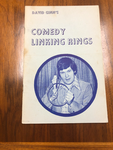 Comedy Linking Rings By David Ginn