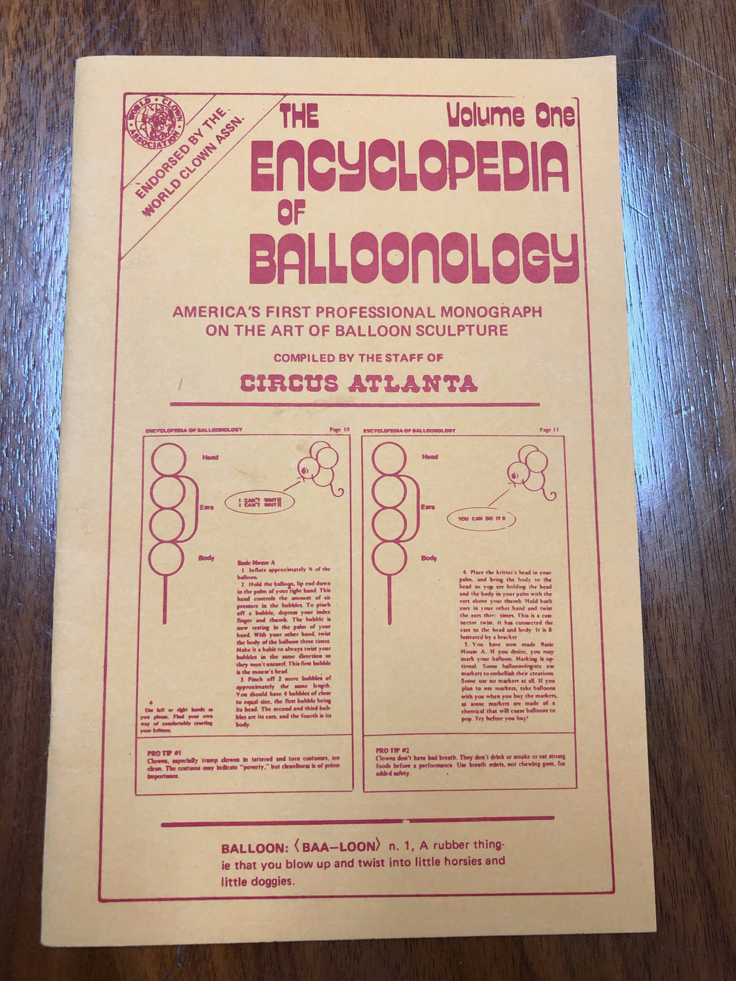 The Encyclopedia of Balloonology - Volume One