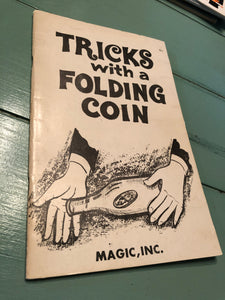 Tricks with a Folding Coin