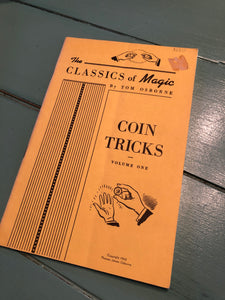 The Classics of Magic by Tom Osborne Vol. 1 Coin Tricks