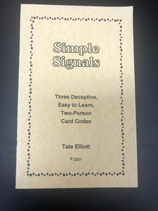 Simple Signals-Tate Elliott