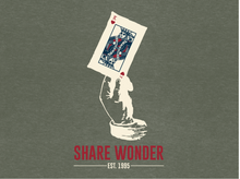 Load image into Gallery viewer, King Of Hearts Share Wonder T-Shirt*