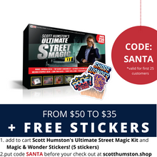 Load image into Gallery viewer, Scott Humston&#39;s Ultimate Street Magic Kit