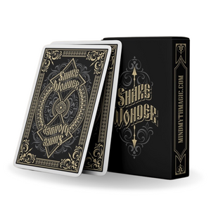 black and gold deck cards collection