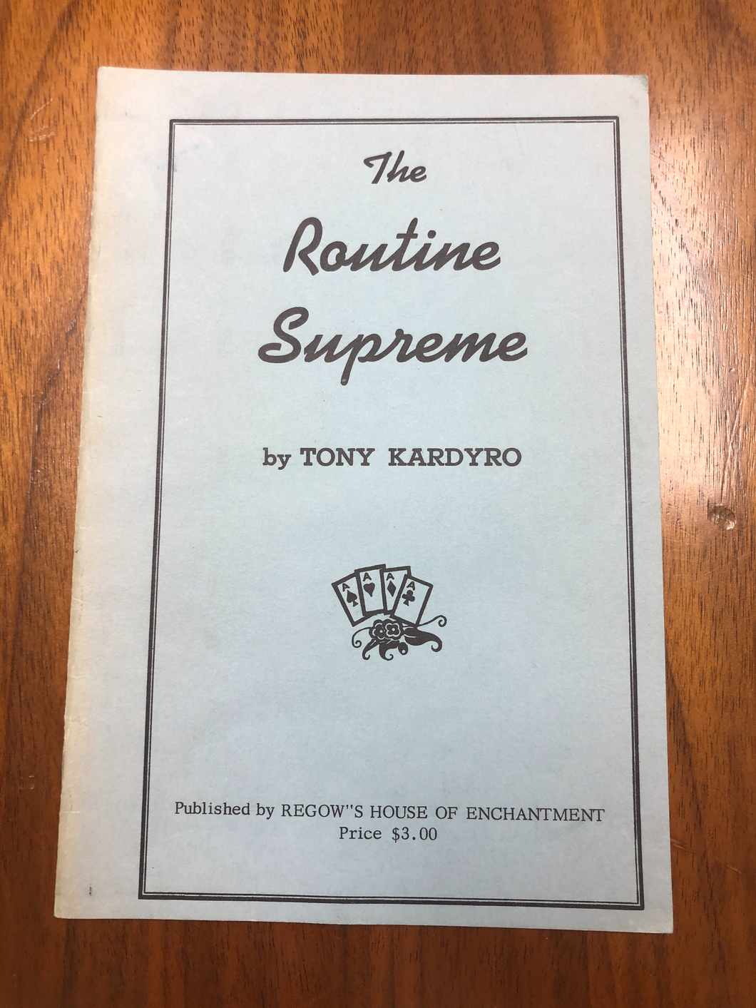 There Routine Supreme by Tony Kardyro