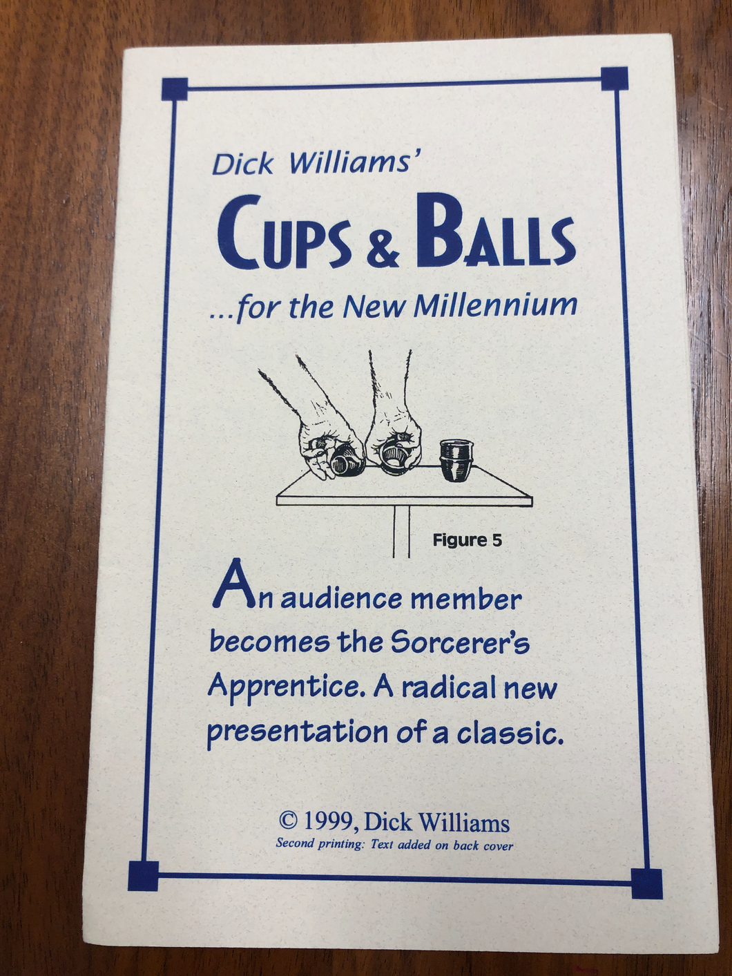 Cups Ands Balls For The New Millennium By Dick Williams
