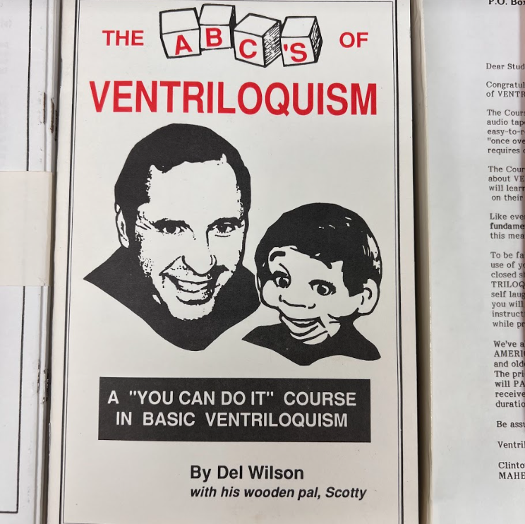 The ABC's of Ventriloquism by Del Wilson with His Wooden Pal, Scotty
